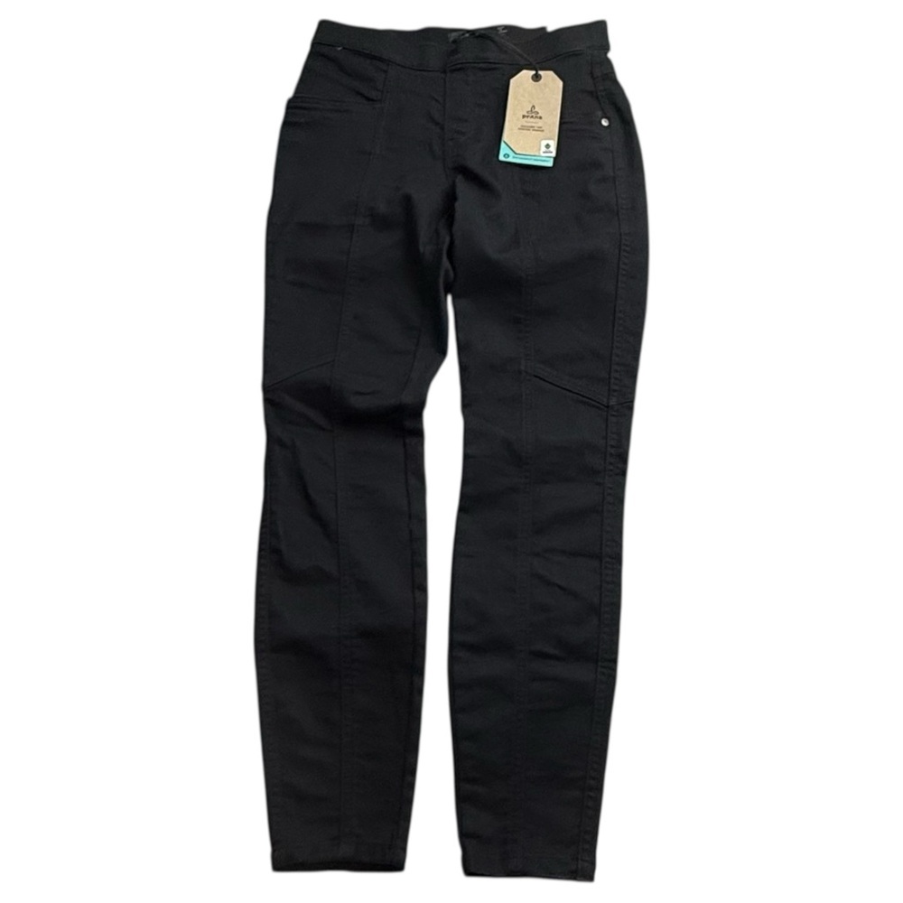 Prana Jordy‎ Jegging Women’s 2 Black Slim Fit Stretch Organic Cotton NWT